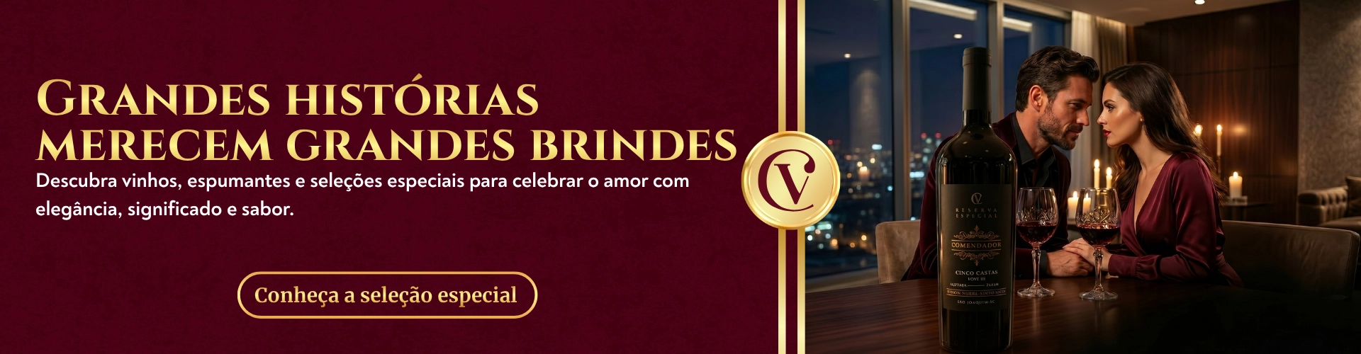 Banner dia dos namorados 2026