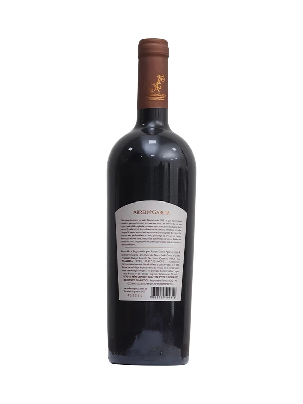 Vinho Abreu Garcia - Gran Reserva - Tinto Seco - Malbec - 750 ml