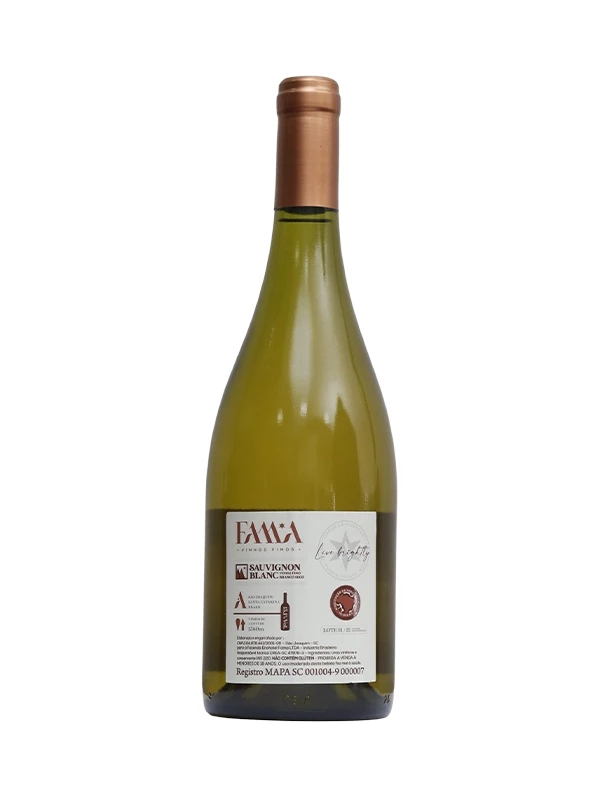 Vinho FAMA - Barricado -  Branco Seco - Sauvignon Blanc - 750 ml