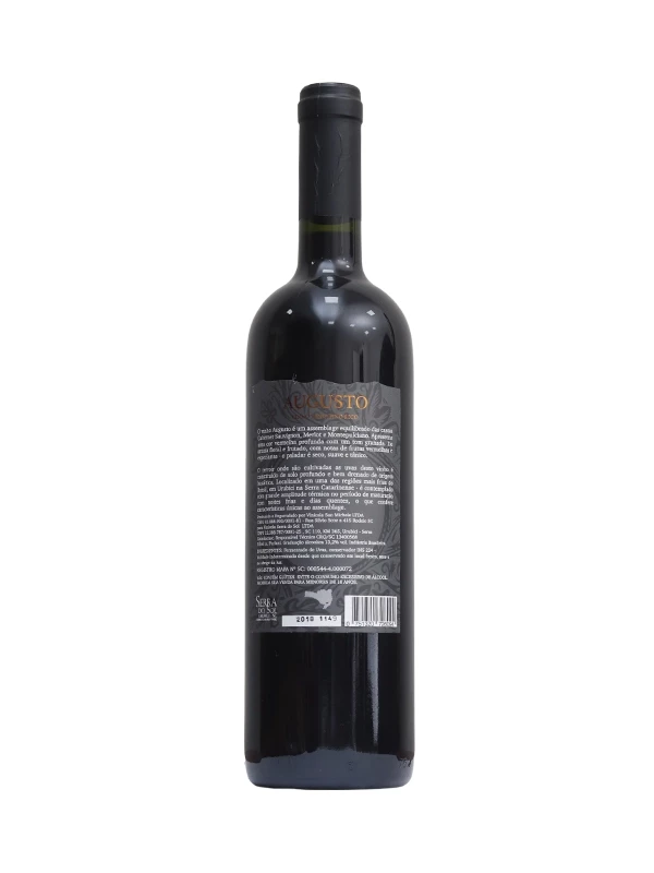 Vinho Serra do Sol - Augusto - Tinto Seco - Cabernet Sauvignon, Merlot e Montepulciano - 750 ml