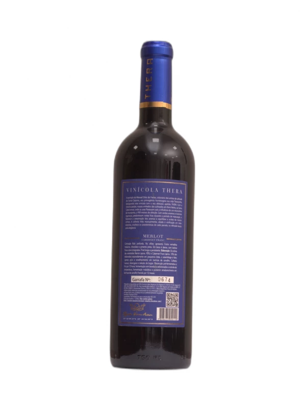 Vinho Thera - Madai - Tinto Seco - Cabernet Franc, Merlot, Syrah e Malbec - 750 ml