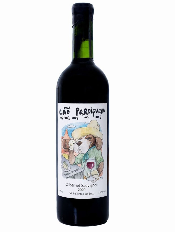 Vinho Cão Perdigueiro - BarriCão Americano - Tinto Seco - Cabernet Sauvignon - 750 ml