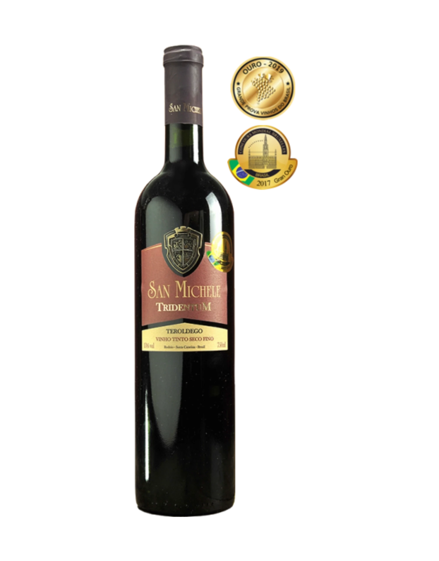 Vinho San Michele -Tridentum - Tinto Seco - Teroldego - 750 ml