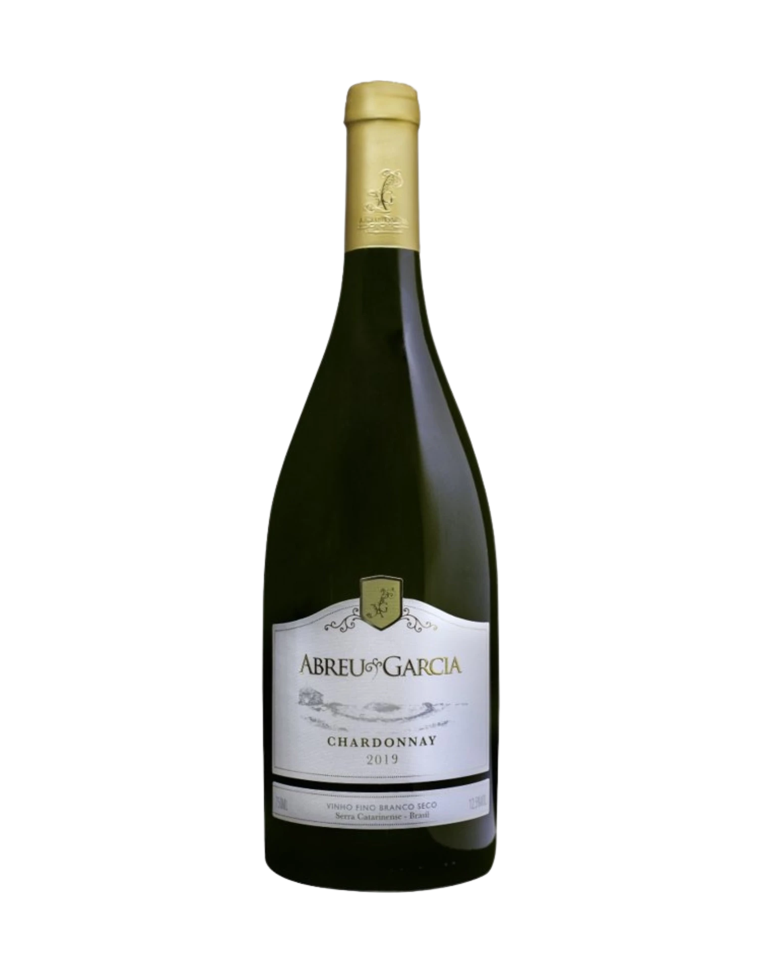 Vinho Abreu Garcia - Branco Seco - Barricado - Chardonnay - 750ml