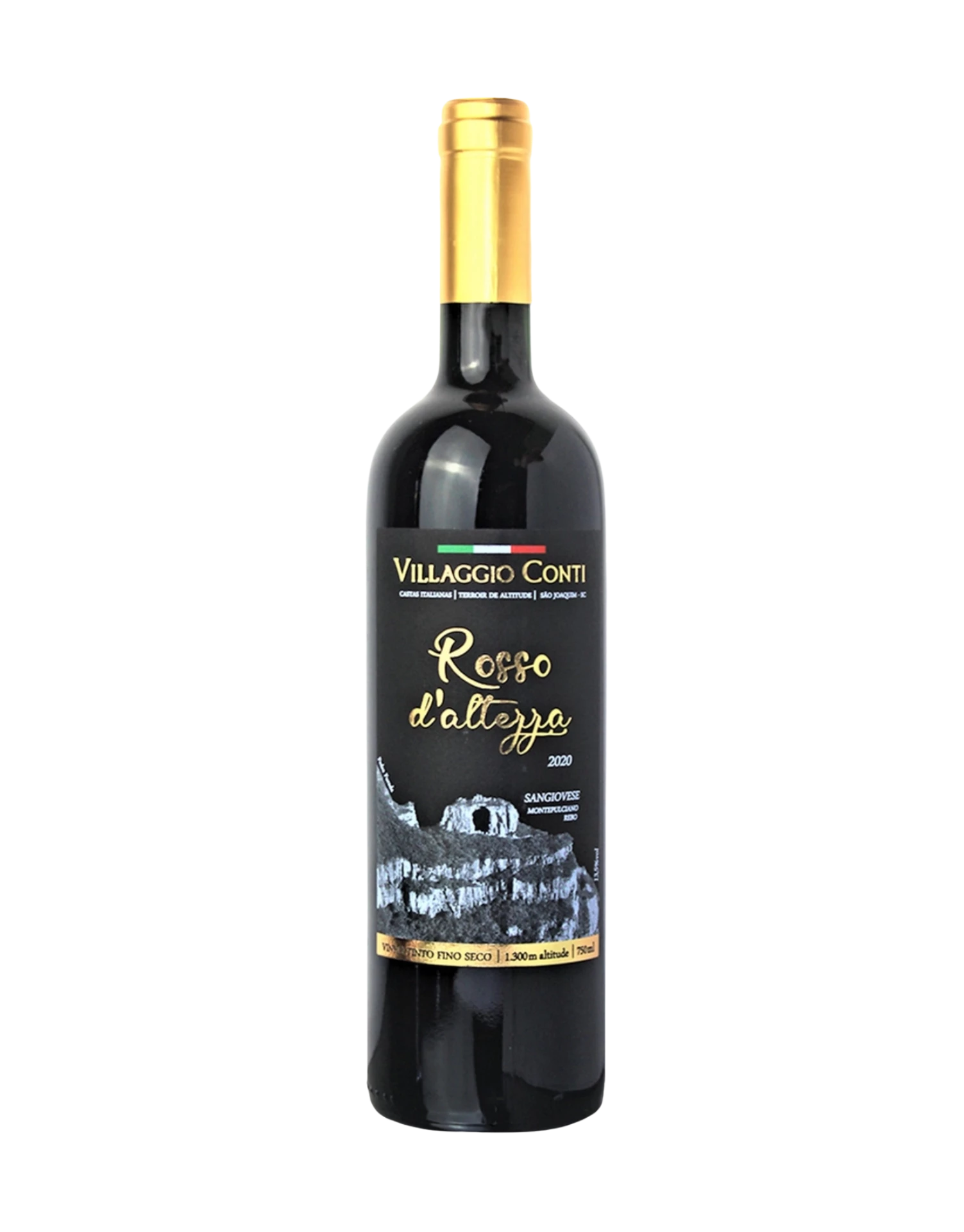 Vinho Villaggio Conti - Rosso D'Altezza - Tinto seco - Sangiovese  - 750 ml