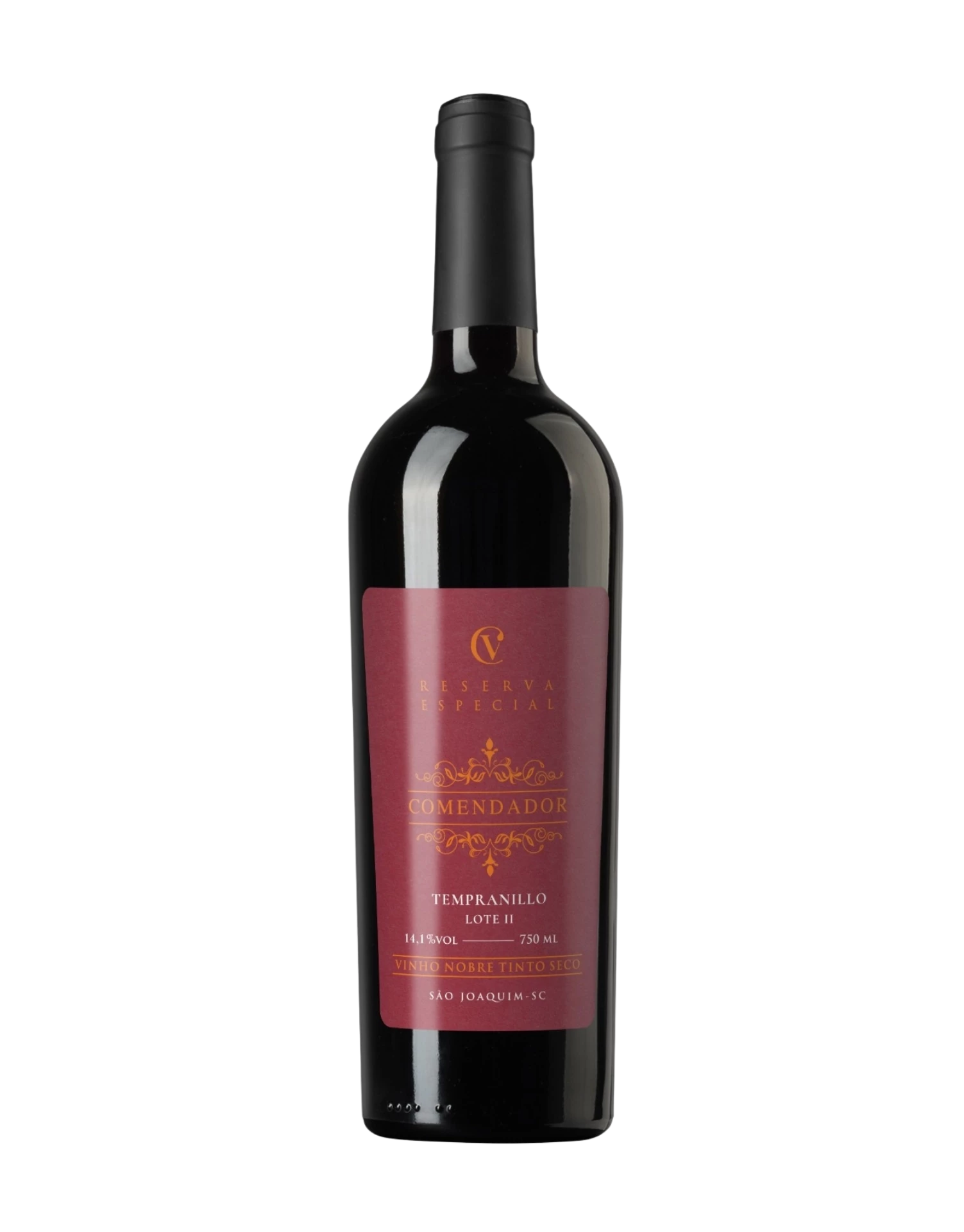 Vinho Comendador - Lote II - Tinto Seco -  Tempranillo - 750ml