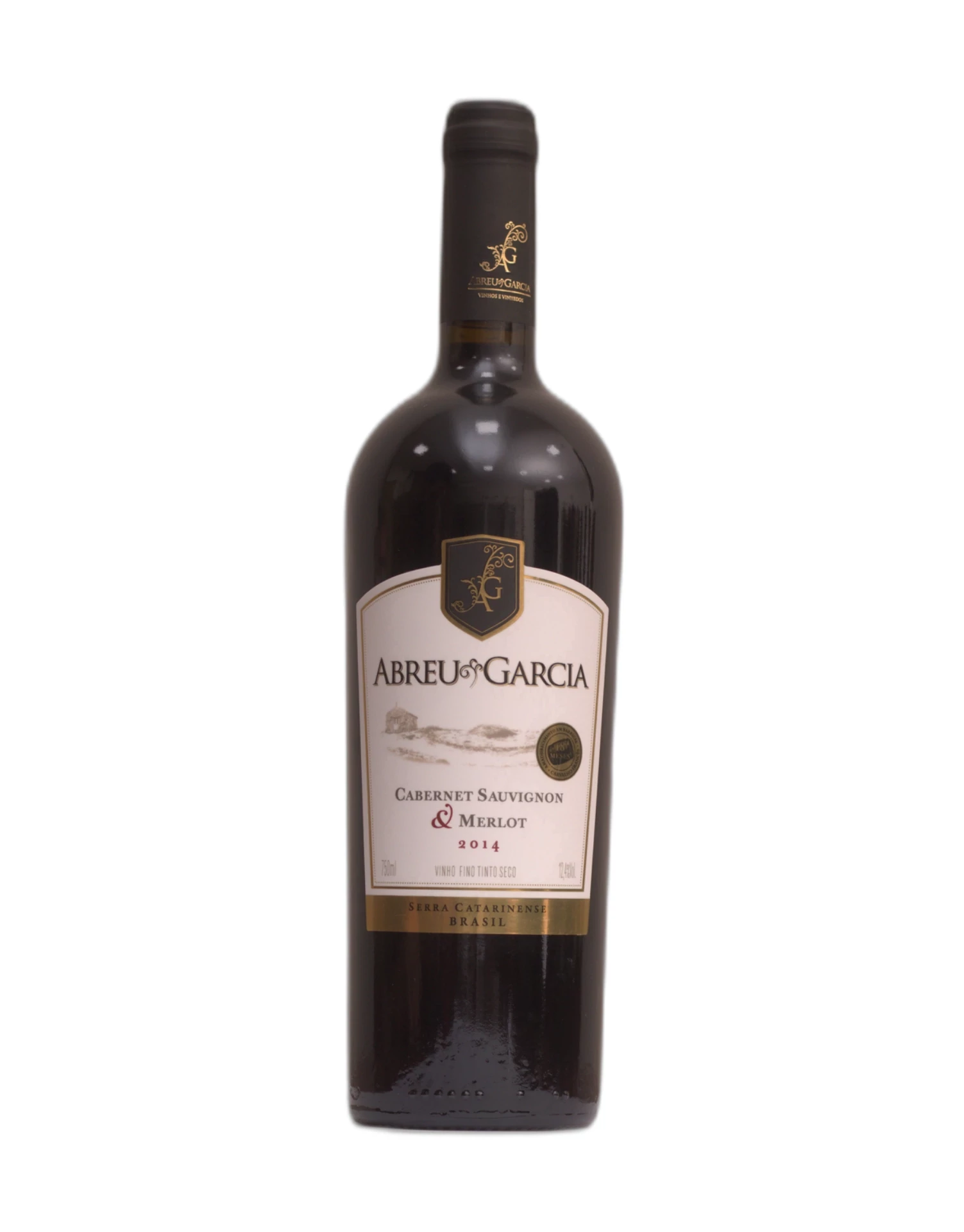 Vinho Abreu Garcia - Tinto Seco - Cabernet Sauvignon e Merlot - 750 ml