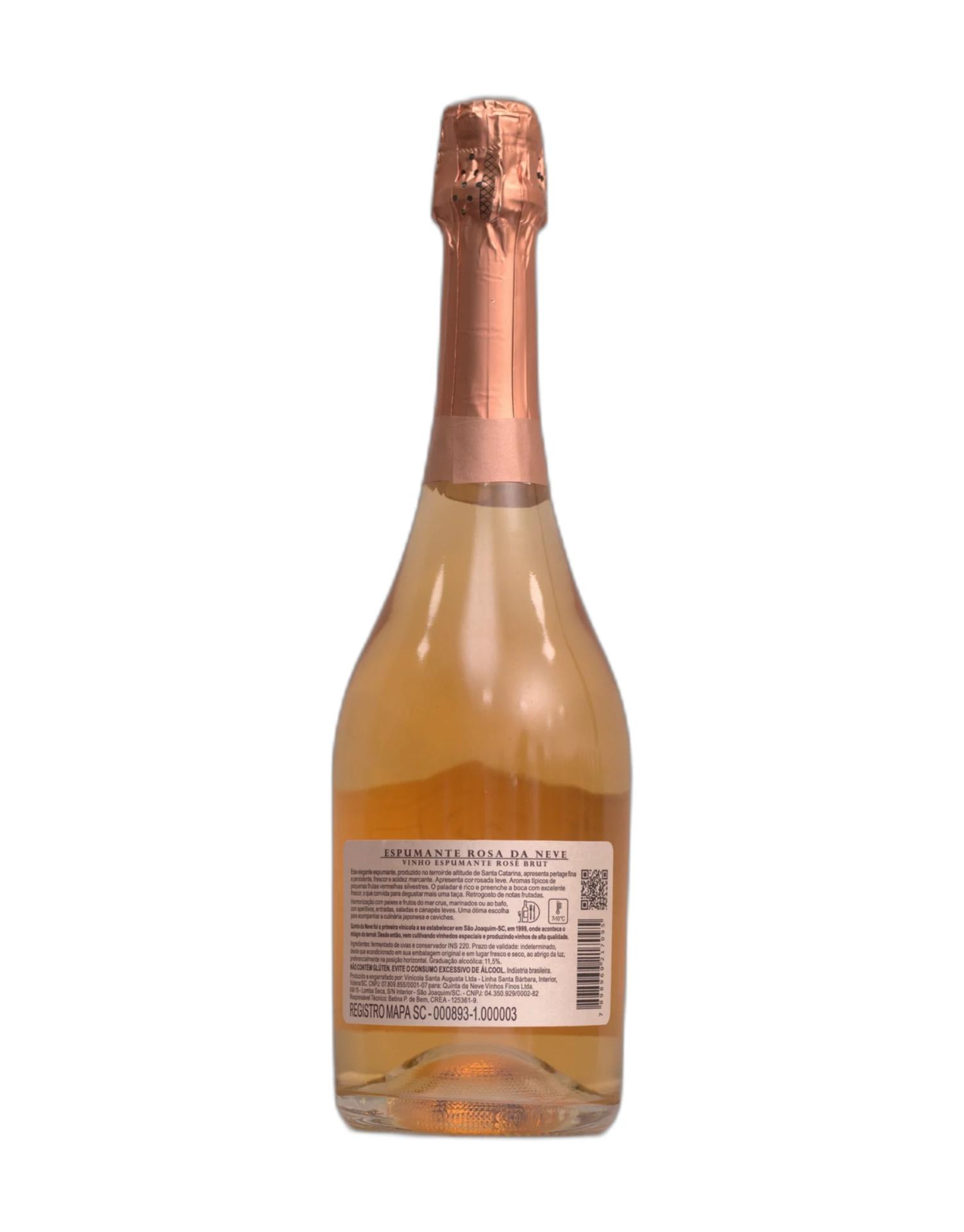 Vinho Quinta da Neve - Rosa da Neve - Rosé Seco - Cabernet Sauvignon, Merlot e Sangiovese - 750 ml 