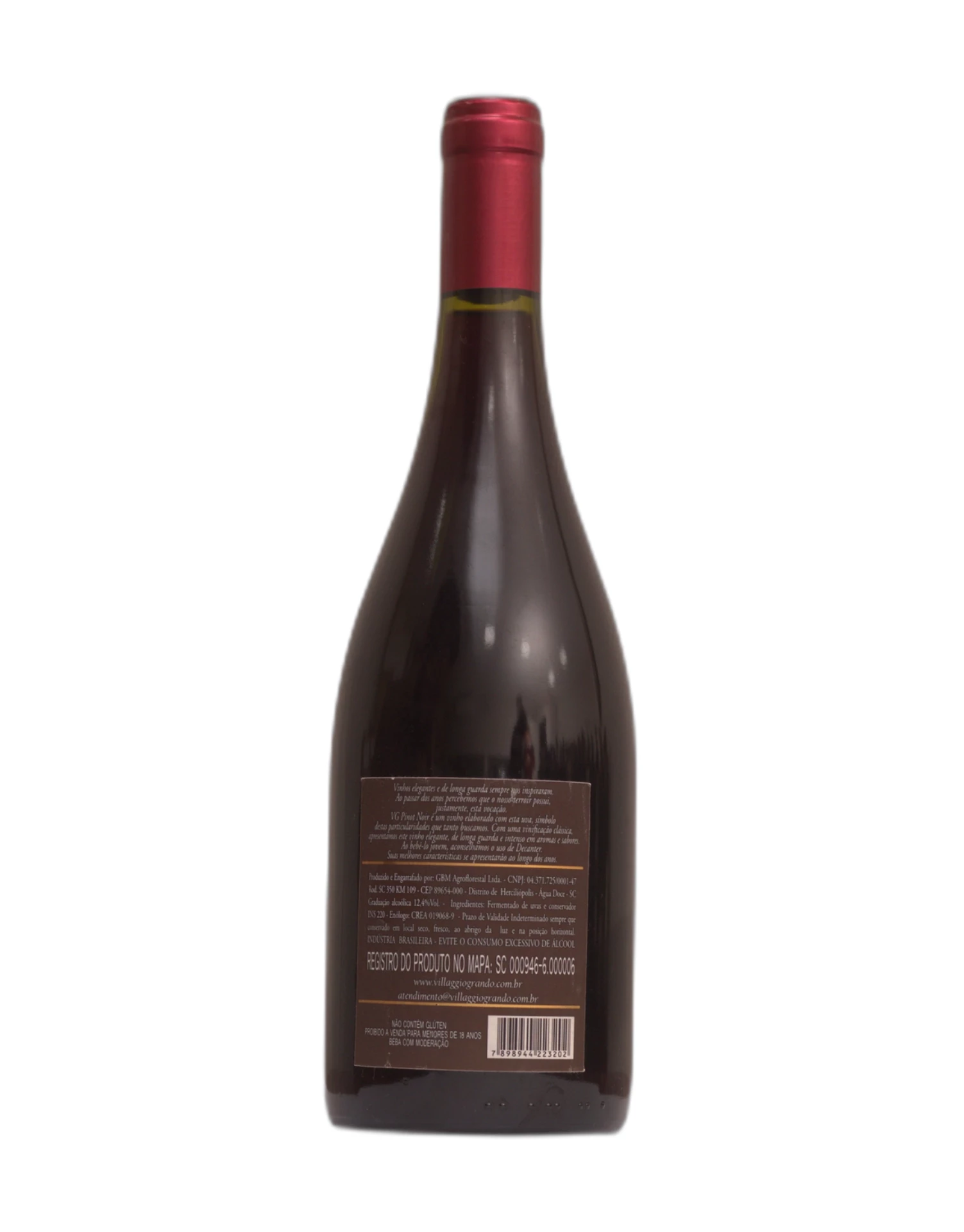 Vinho Villaggio Grando - Tinto Seco - Pinot Noir - 750 ml