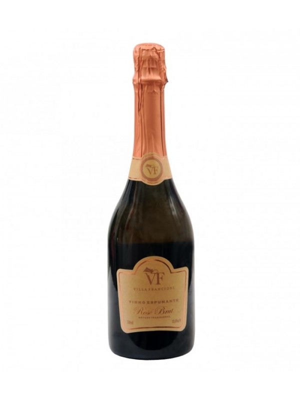  Espumante - Villa Francioni - Brut Rosé - Pinot Noir e Chardonnay - 750 ml