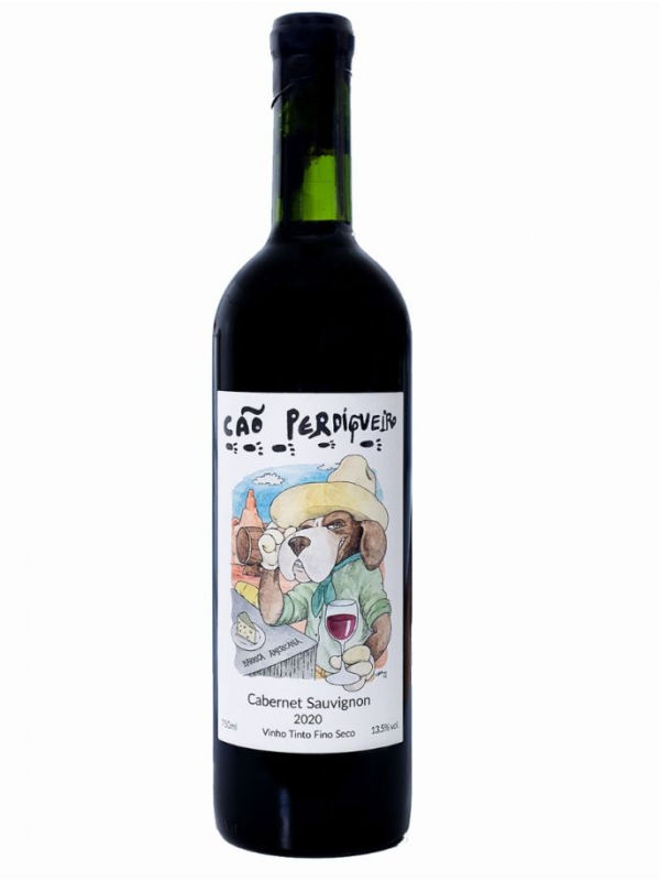 Vinho Cão Perdigueiro - BarriCão Americano - Tinto Seco - Cabernet Sauvignon - 750 ml