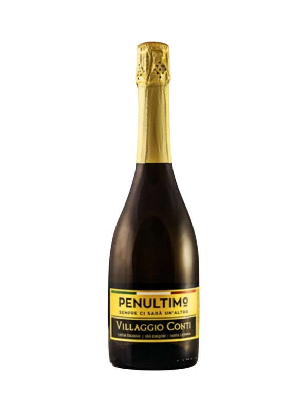 Espumante  Villaggio Conti - Penultimo - Branco Extra Brut - Ribolla Gialla, Vermentino e Glera 750 ml 
