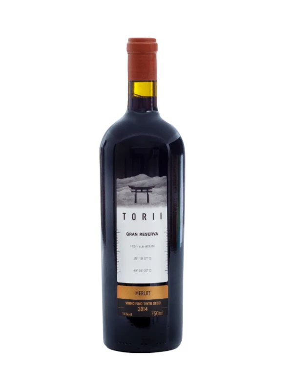 VInho Hiragami -  Torii - Gran Reserva - Tinto Seco - Merlot - 750 ml
