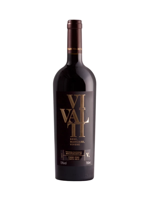 Vinho La Casa Vivalti -Tinto Seco -  Touriga Nacional, Merlot e Marselan  - 750 ml