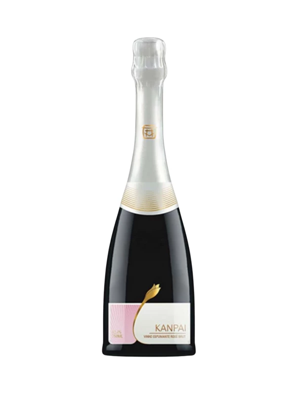 Espumante - Hiragami - Kanpai - Rose Brut - Cabernet Sauvignon e Merlot - 750 ml