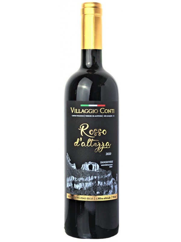 Vinho Villaggio Conti - Rosso D'Altezza - Tinto seco - Sangiovese  - 750 ml