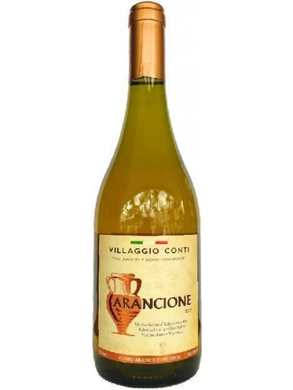 Vinho Villaggio Conti - Arancione(Laranja) - Branco Seco - Ribolla Gialla, Grechetto, Malvasia Aromática e Vermentino - 750 ml