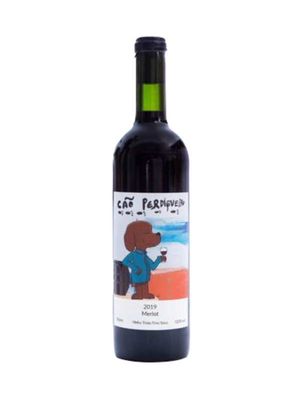Vinho Cão Perdigueiro - Tinto Seco - Merlot - 750 ml