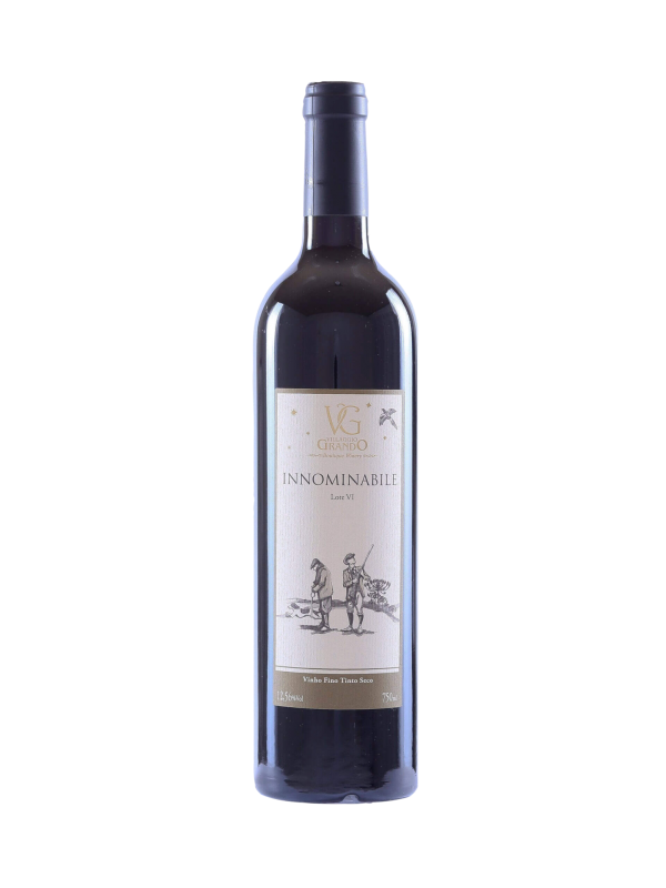 Vinho Villaggio Grando - Innominabile -Tinto Seco - inot Noir, Cabernet Sauvignon, Merlot, Petit Verdot, Marselan, Cabernet Franc, Malbec - 750 ml