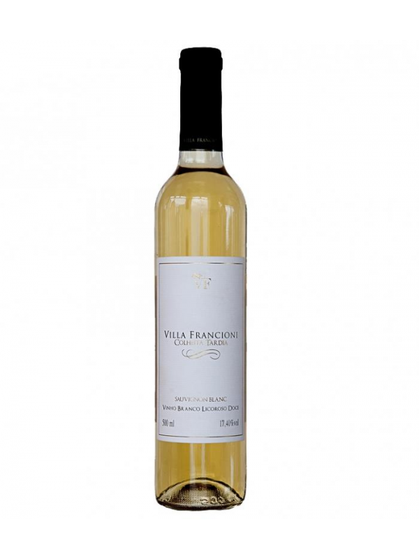 Vinho Licoroso Doce - Villa Francioni - Colheita Tardia - Sauvignon Blanc - 500 ml