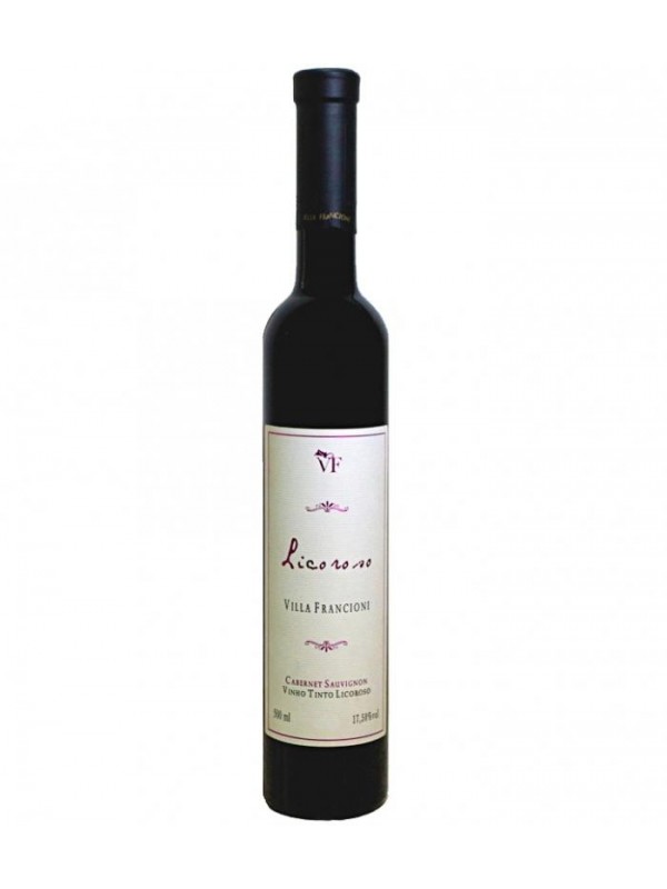 Vinho Licoroso Doce - Villa Francioni - Tinto - Cabernet Sauvignon - 500 ml