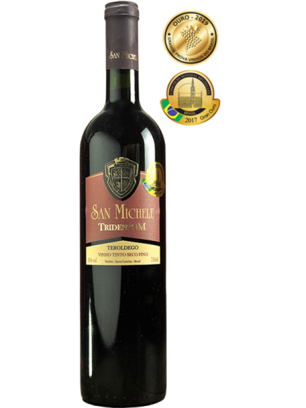 Vinho San Michele -Tridentum - Tinto Seco - Teroldego - 750 ml