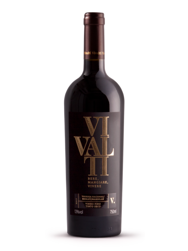 Vinho La Casa Vivalti -Tinto Seco -  Touriga Nacional, Merlot e Marselan  - 750 ml