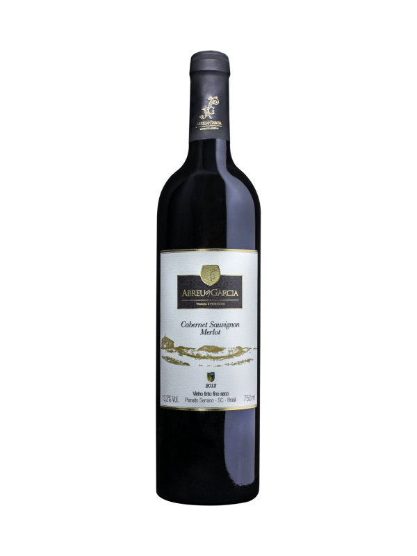 Vinho Abreu Garcia - Tinto Seco - Cabernet Sauvignon e Merlot - 750 ml