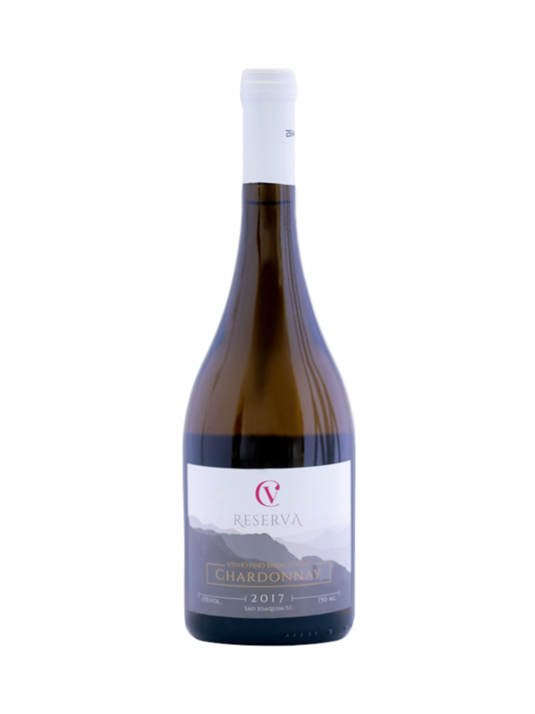 Vinho CV - Reserva - Branco Seco - Chardonnay - 750 ml 