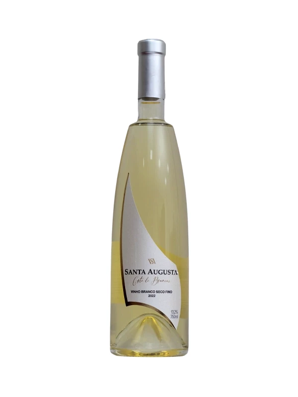 Vinho Santa Augusta - VSA -  Corte de Brancas - Chardonnay, Sauvignon Blanc e Alvarinho - Branco Seco - 750ml