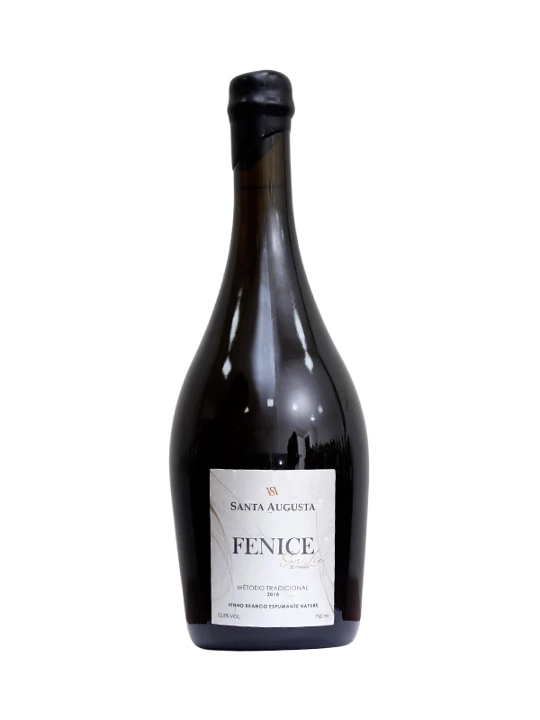Espumante Santa Augusta  - Fenice - Sur Lie  30 Meses - Nature  Branco - Chardonnay e Pinot Noir - 750 ml
