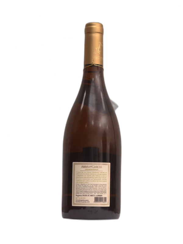 Vinho Abreu Garcia - Branco Seco - Chardonnay - 750ml