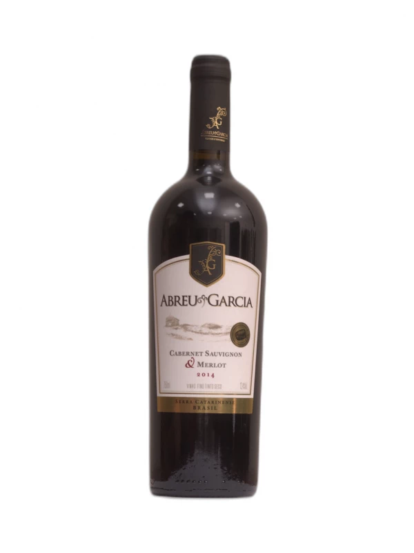 Vinho Abreu Garcia - Tinto Seco - Cabernet Sauvignon e Merlot - 750 ml