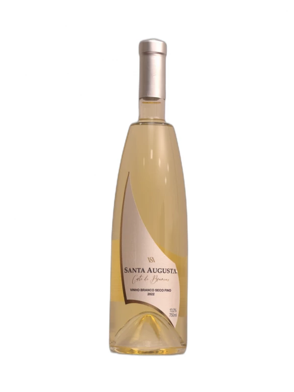 Vinho Santa Augusta - VSA -  Corte de Brancas - Chardonnay, Sauvignon Blanc e Alvarinho - Branco Seco - 750ml