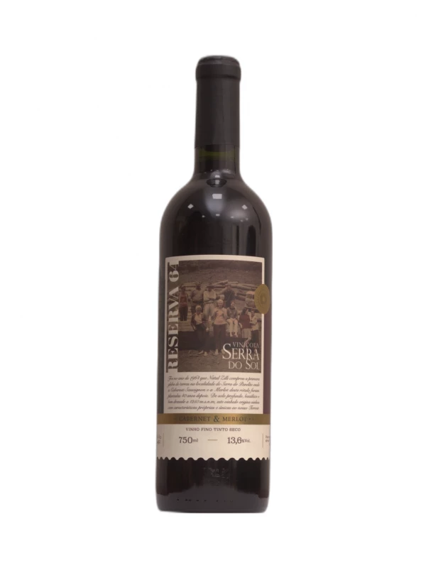 Vinho Serra do Sol - Reserva 64 - Tinto Seco - Cabernet Sauvignon e Merlot  - 750 ml 