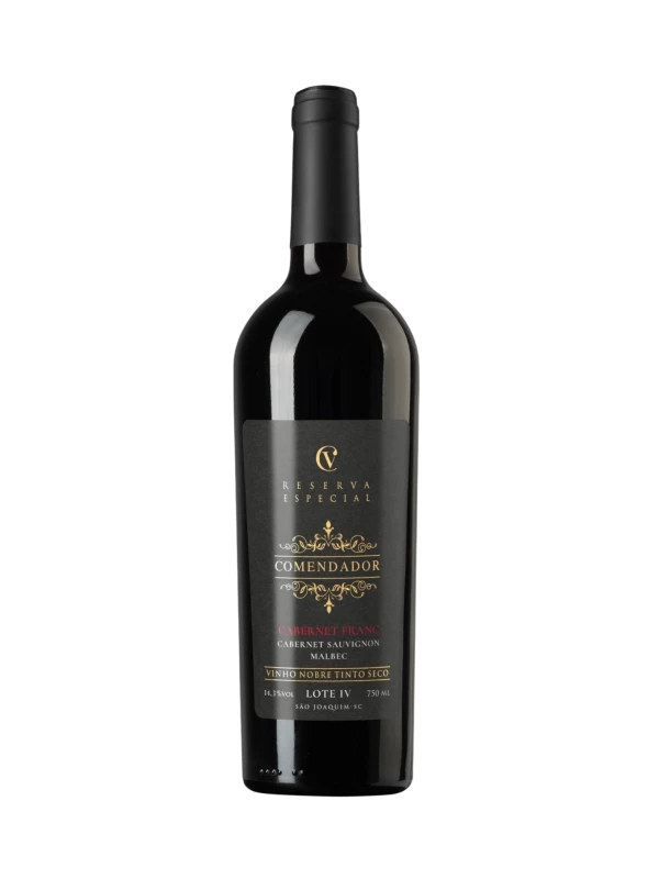 Vinho Comendador - Três Castas - Tinto Seco - Cabernet Franc, Cabernet Sauvignon e Malbec - 750 ml