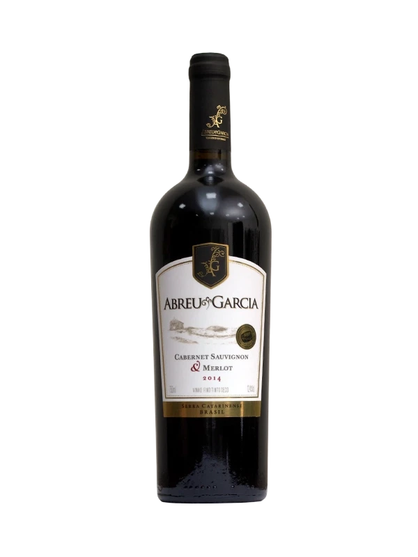 Vinho Abreu Garcia - Tinto Seco - 60% Cabernet Sauvignon e 40% Merlot