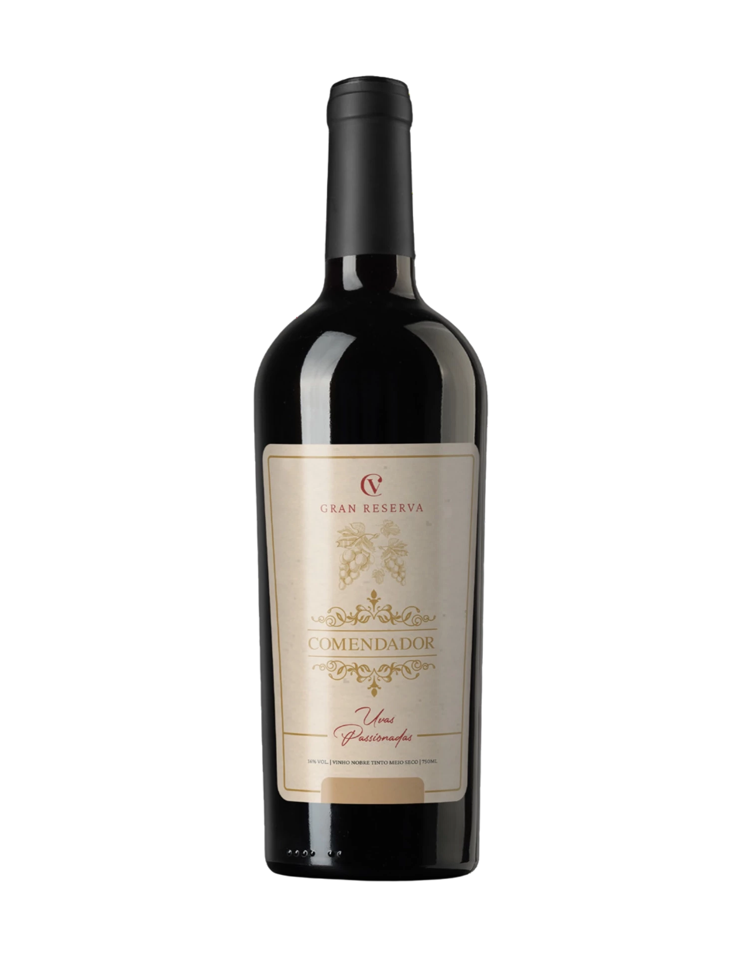Vinho Comendador -  Gran Reserva - Uvas Passionadas - Tinto Seco  -  Tannat e Cabernet Sauvignon - 750 ml