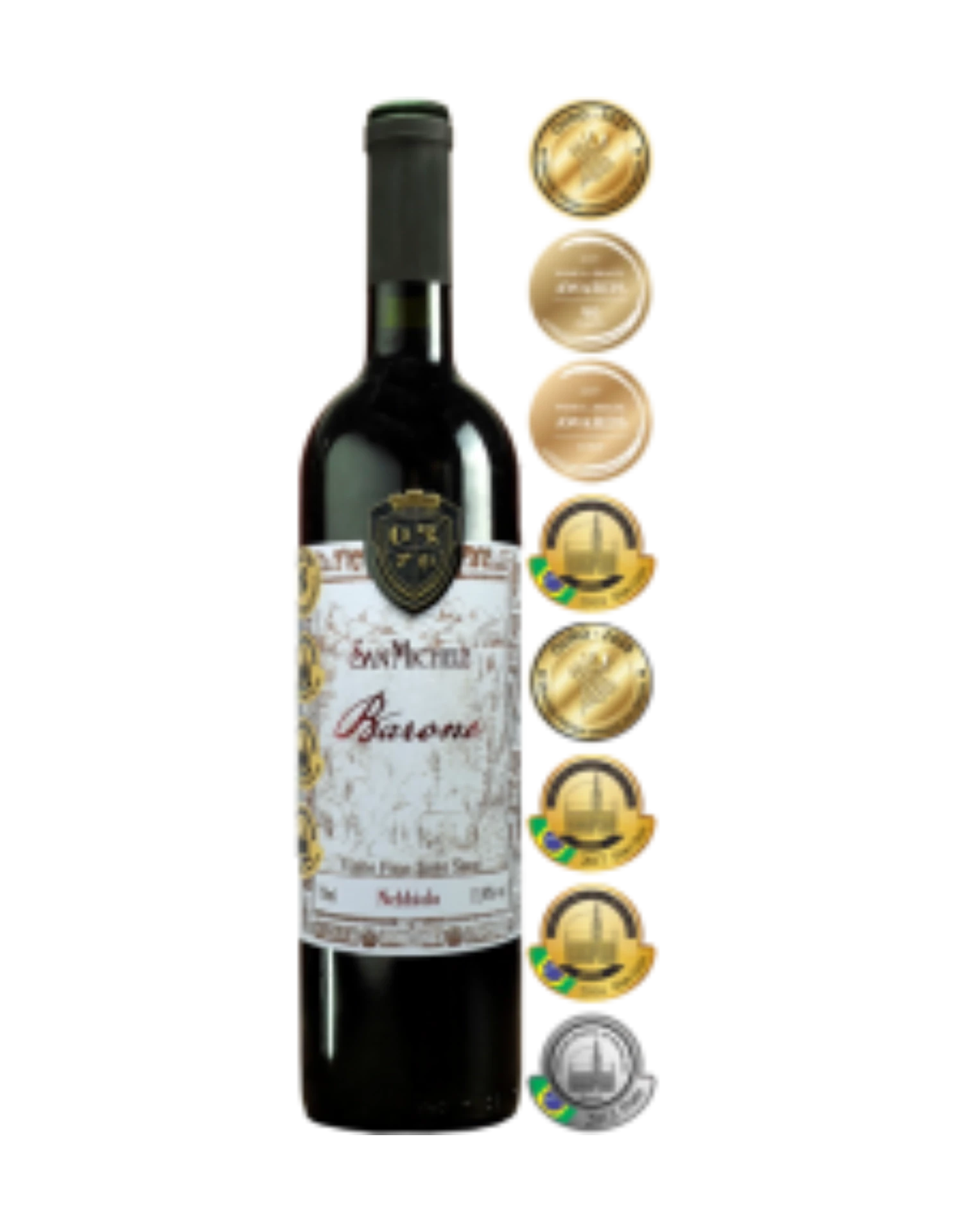 Vinho San Michele - Barone - Tinto Seco - Nebbiolo - 750 ml