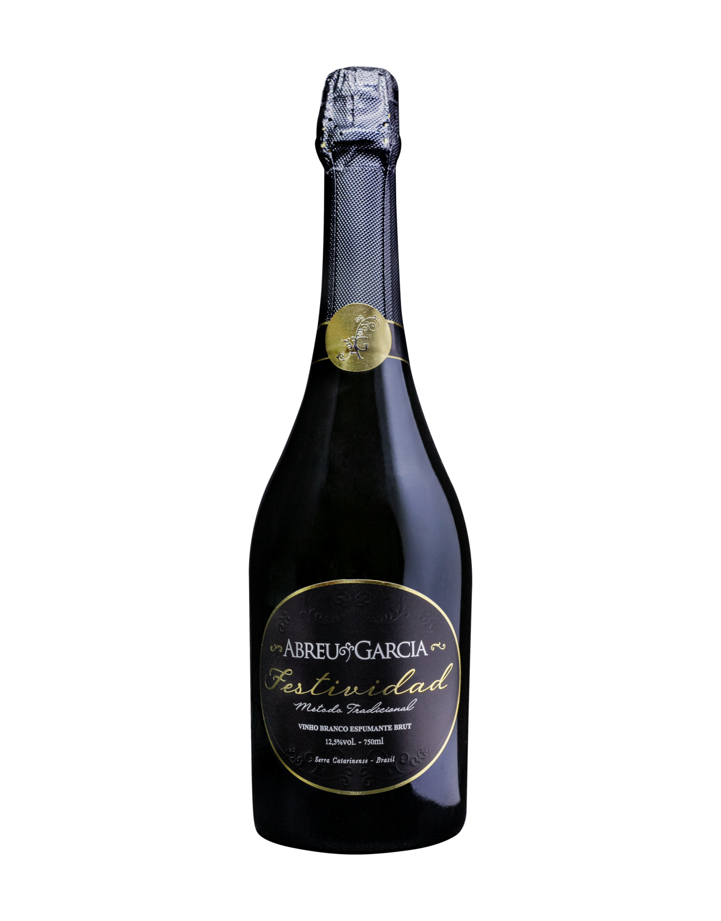 Espumante Abreu Garcia - Festividad - Branco Brut - Chardonnay e Pinot Noir - 750 ml 