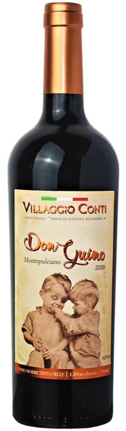 Vinho Villaggio Conti - Don Guino - Tinto Seco - Montepulciano - 750 ml