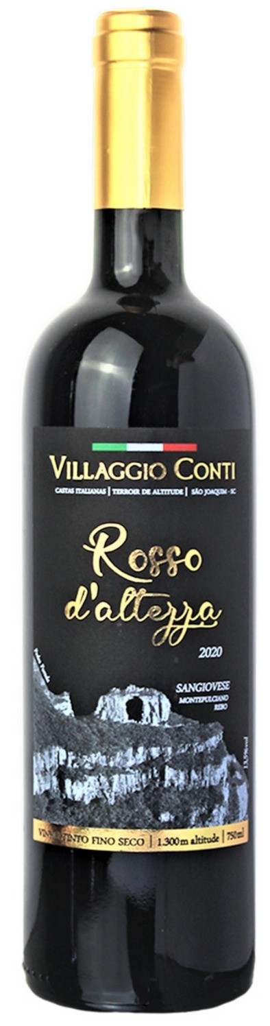 Vinho Villaggio Conti - Rosso D'Altezza - Tinto seco - Sangiovese - 750 ml