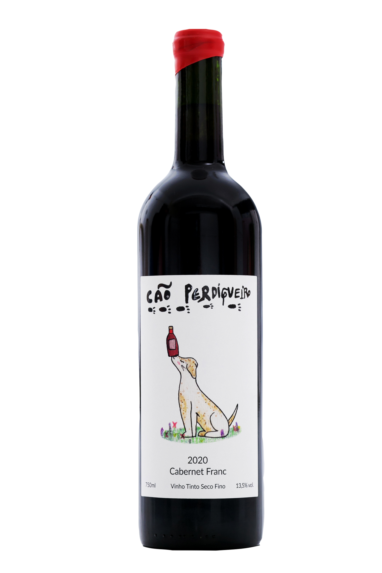 Vinho Cão Perdigueiro - Tinto Seco - Cabernet Franc - 750 ml