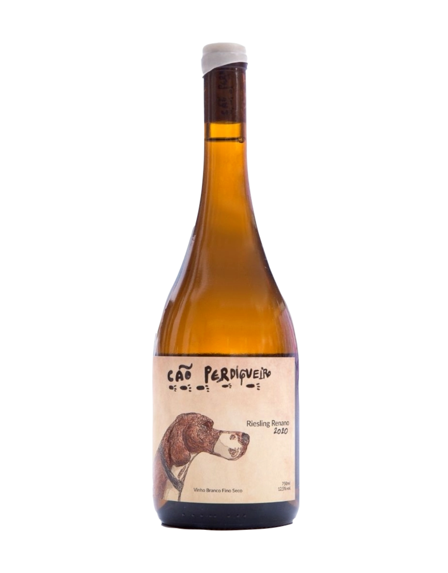 Vinho Cão Perdigueiro - Branco Seco - Riesling Renano - 750 ml