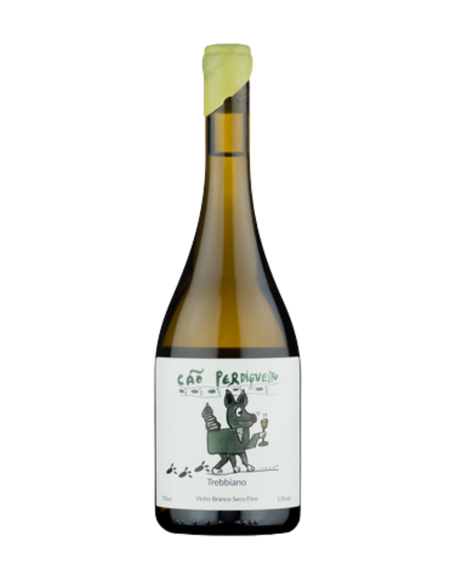 Vinho Cão Perdigueiro  - Branco Seco - Trebbiano - 750 ml