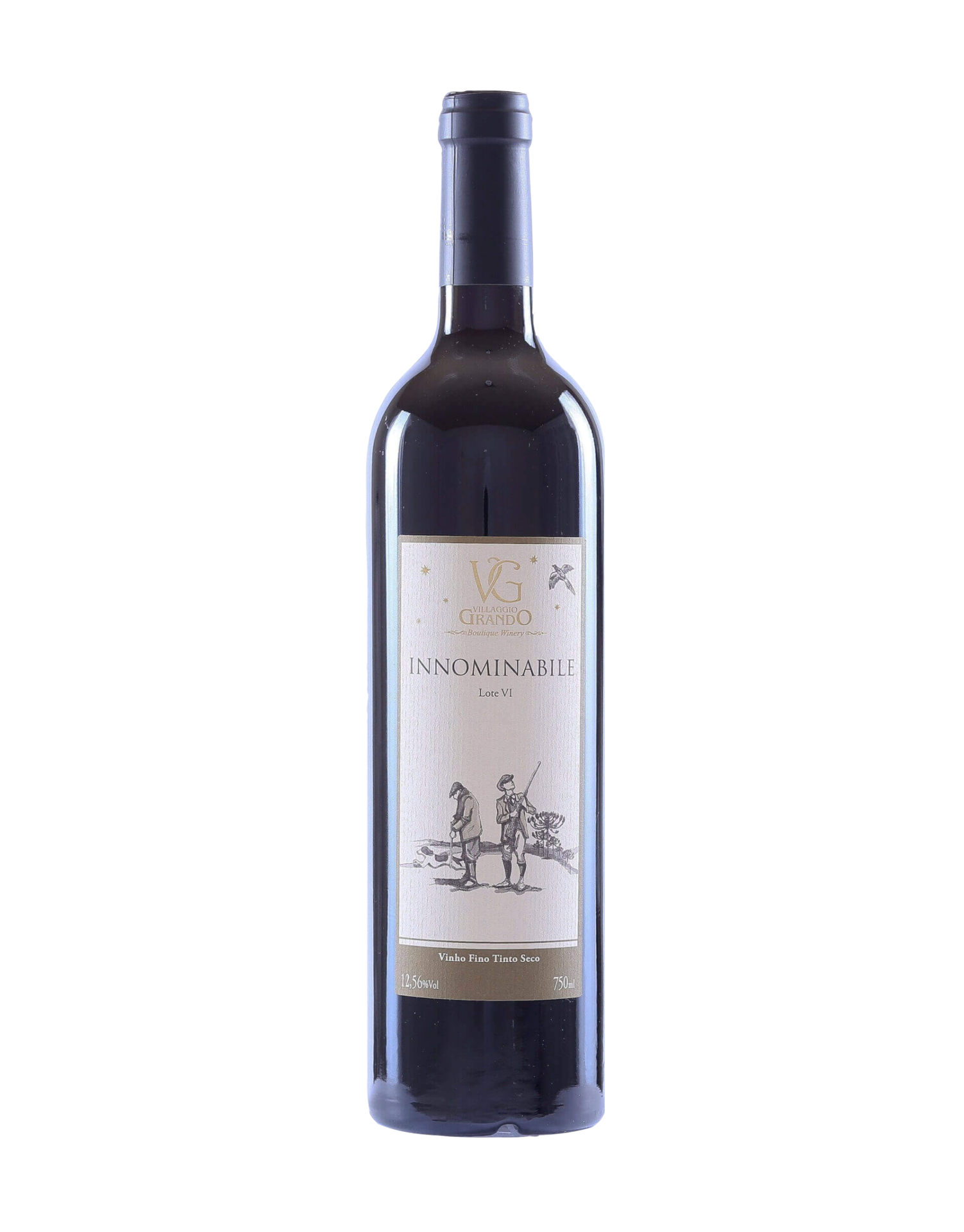 Vinho Villaggio Grando - Innominabile -Tinto Seco - inot Noir, Cabernet Sauvignon, Merlot, Petit Verdot, Marselan, Cabernet Franc, Malbec - 750 ml