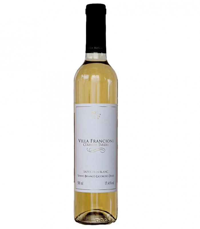 Vinho Licoroso Doce - Villa Francioni - Colheita Tardia - Sauvignon Blanc - 500 ml