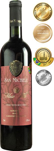 Vinho San MIchele - Maso Alto - Tinto Seco - Sangiovese, Merlot e Cabernet Sauvignon - 750 ml