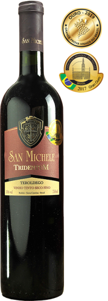 Vinho San Michele -Tridentum - Tinto Seco - Teroldego - 750 ml