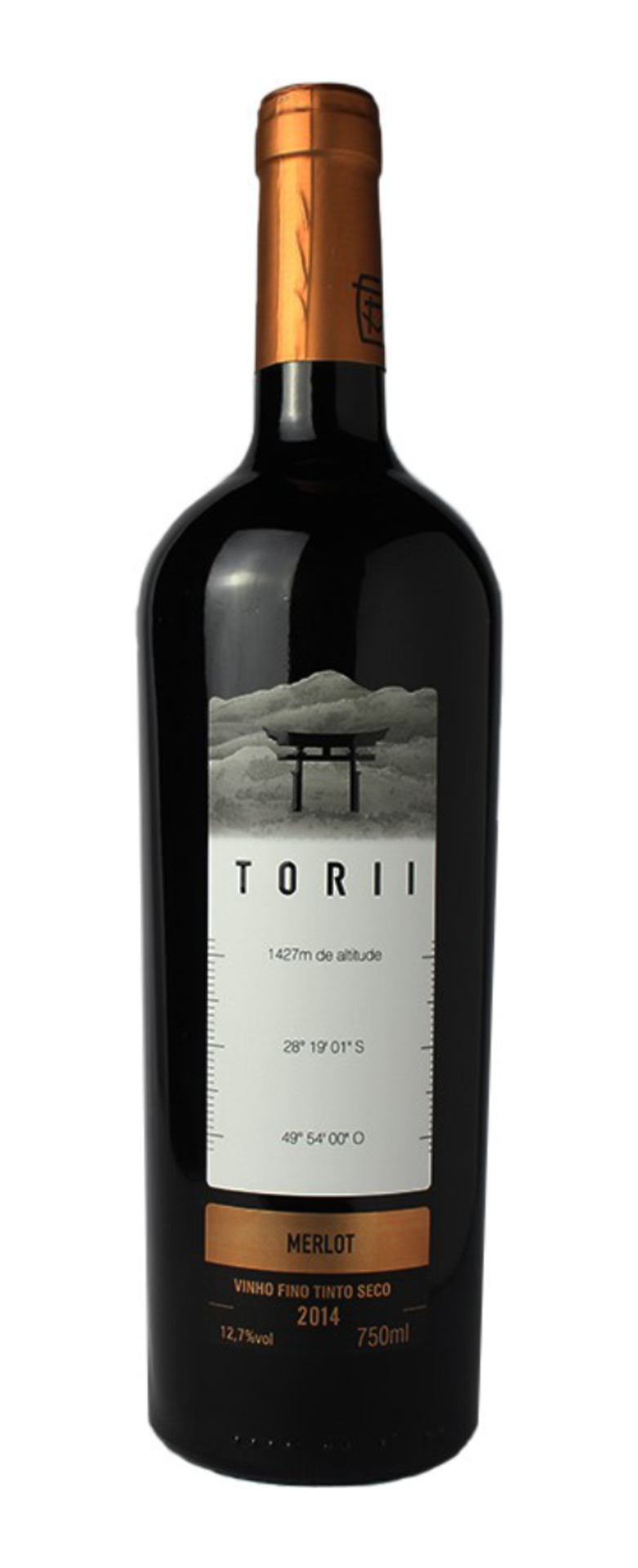 Vinho Hiragami - Torii - Tinto Seco - Merlot - 750 ml